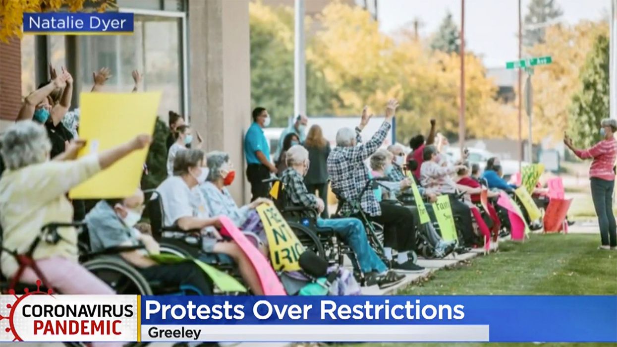 Heartbreaking: Nursing Home Residents Protest Restrictions, Would Rather 'Die of COVID' Than Loneliness