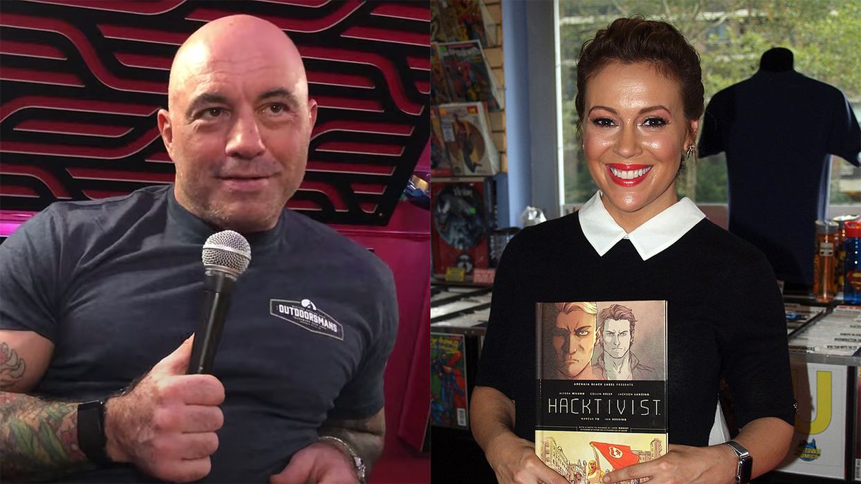 Joe Rogan Unloads on Unhinged Alyssa Milano