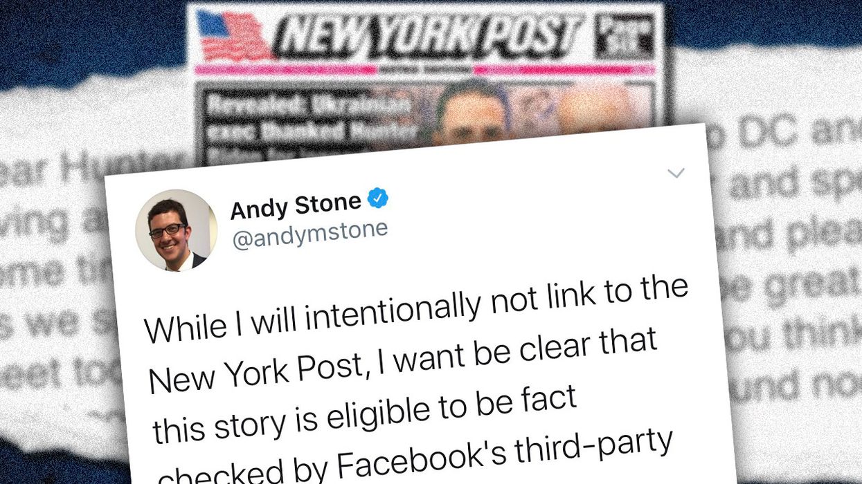 Facebook's Policy Communication Director Admits to Reducing Distribution on Joe Biden Article
