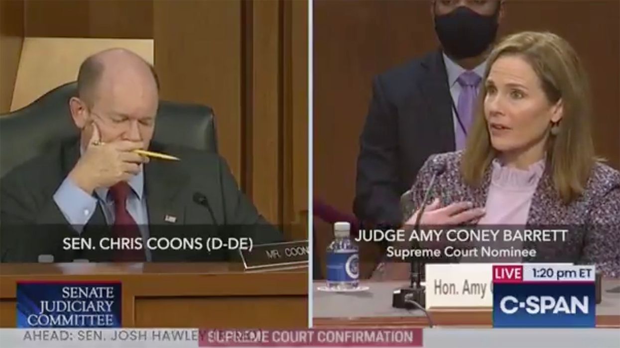 Sen. Coons Attacks Amy Coney Barrett’s Integrity. Her Response Is Pitch-Perfect.