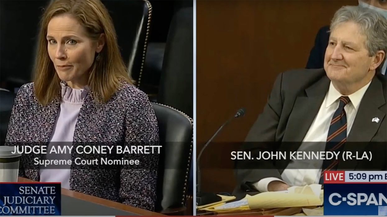 Sen. Kennedy Embarrasses Kamala Harris Over Her Amy Coney Barrett Questions: 'Do You Hate Little Warm Puppies?'