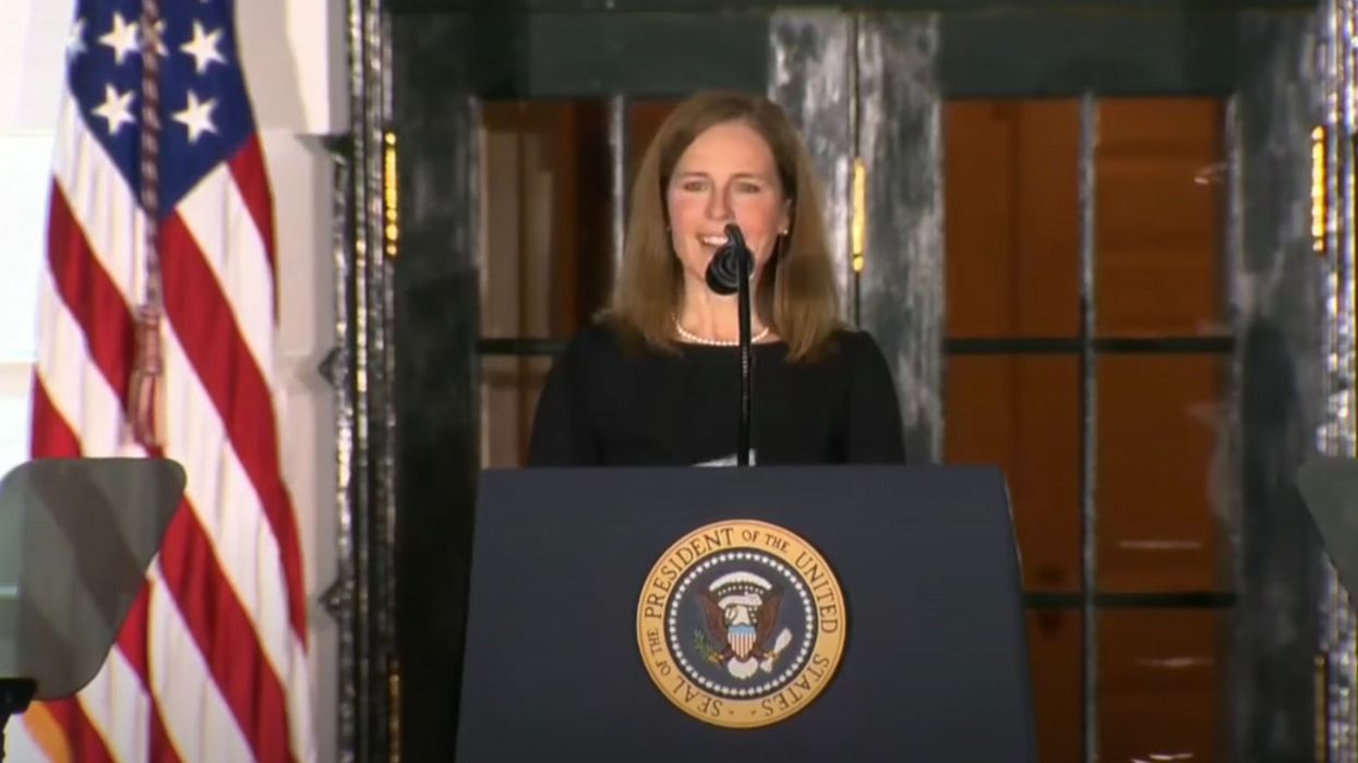 Amy Coney Barrett Addresses the American People After Her Swearing-In