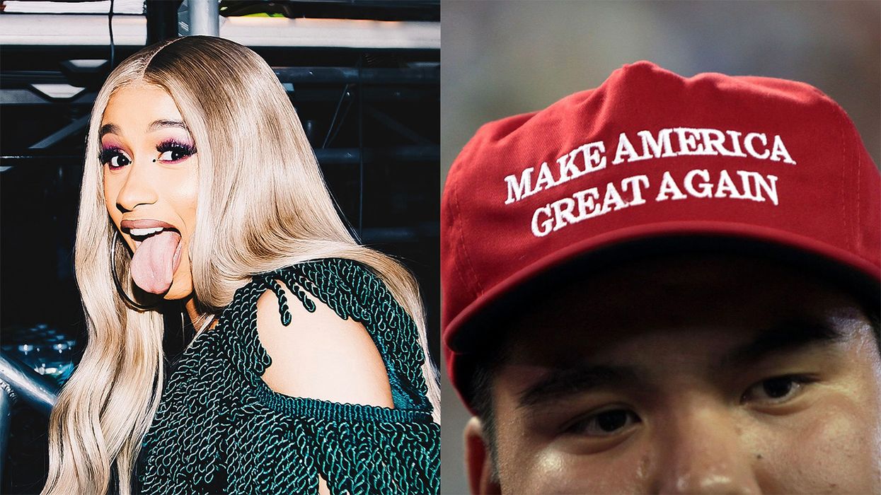 Cardi B Discovers There Are Trump Fans in Los Angeles, and They Scare Her