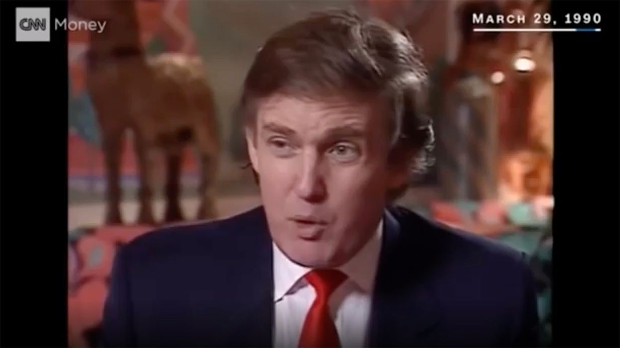 Trump Flashback: Disrespecting, Walking Out on CNN Thirty Years Ago