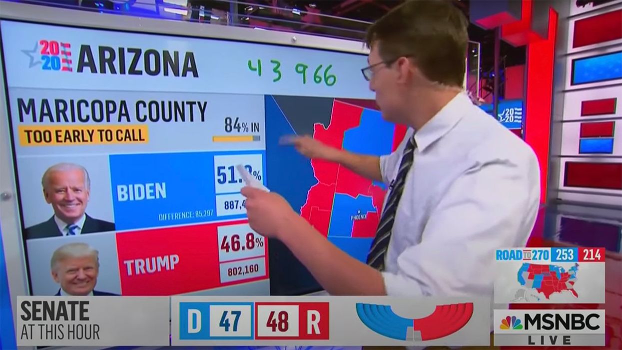 MSNBC: Donald Trump Appears on Track to Win Arizona