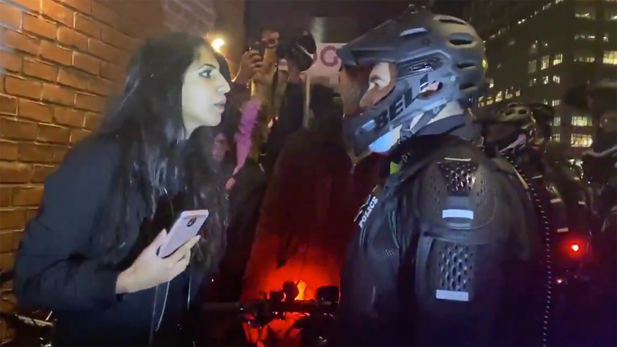 Liberal Protester Finds Out the Hard Way What Happens When You Spit On NYPD