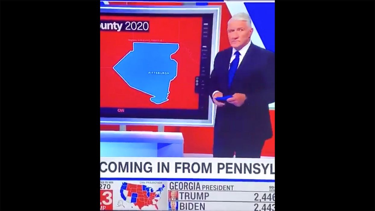 Was CNN Just Caught on Air with an Adult Website Open? (Update: No, But It's Still Funny)