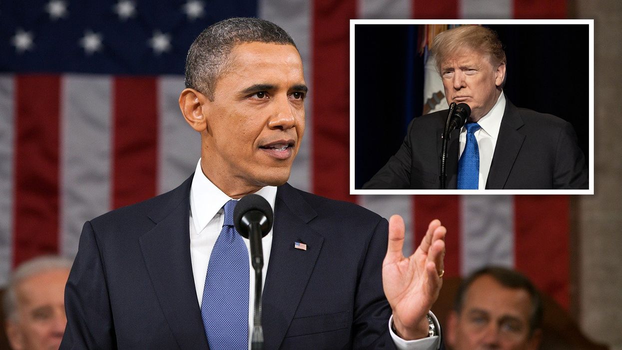Obama Claims Trump Exploited Americans 'Spooked By a Black Man In The White House’
