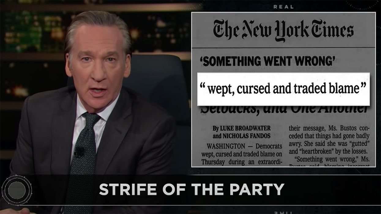 Bill Maher Craps All Over Democrats Still Clueless About Election Day Losses