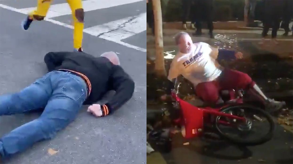 Five Videos of Antifa Attacking the 'Million MAGA March' That You Need to See