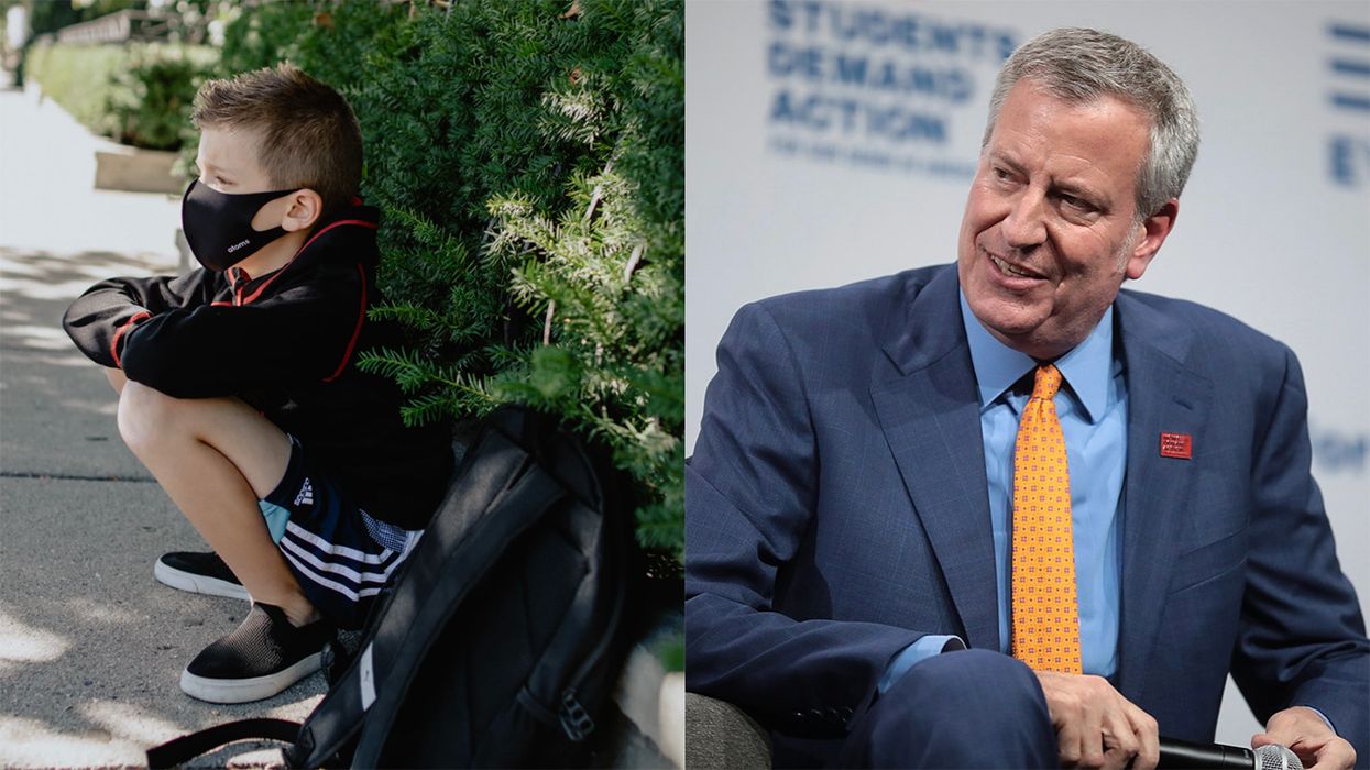 Report: 'Experts' Advised Bill de Blasio Not to Close Schools, de Blasio Ignored the 'Experts'