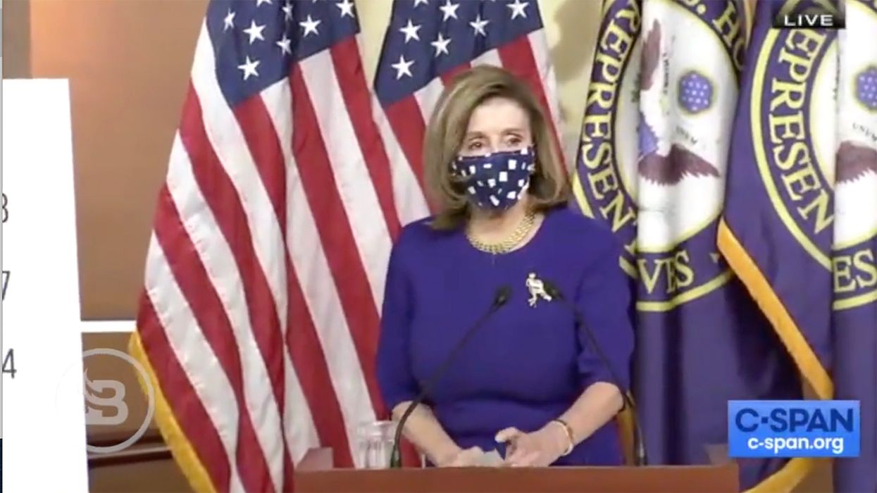 Nancy Pelosi Produces Chart Proving She Has No Clue How Congress Works