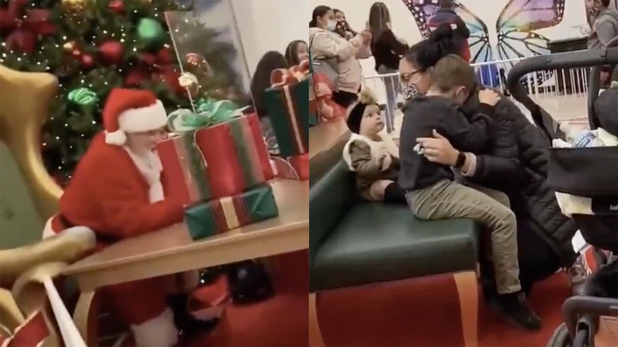 Worst Santa Ever Makes Little Boy Cry, Refuses to Bring Him a Nerf Gun