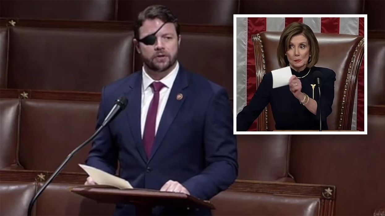 Dan Crenshaw ANNIHILATES Nancy Pelosi for Four Minutes Straight