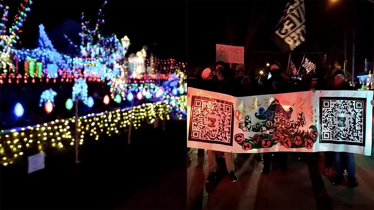 Black Lives Matter Protested Down Candy Cane Lane. No, Seriously ...