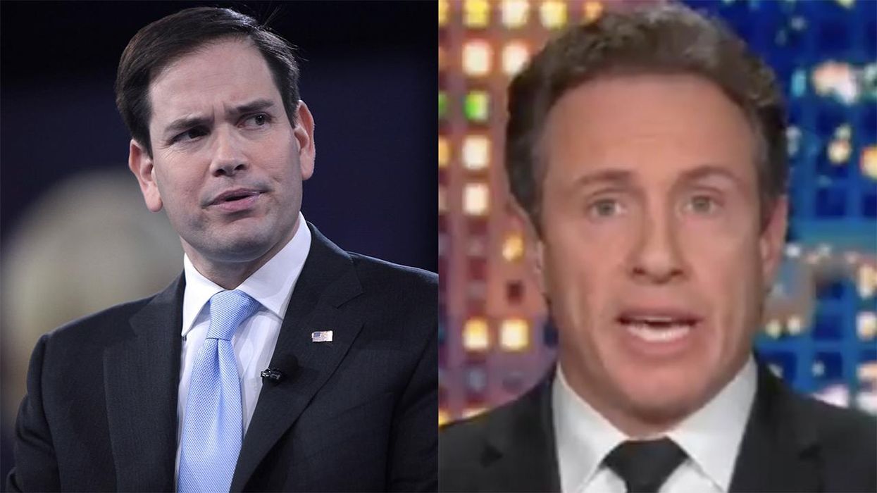 Chris Cuomo Attacks Marco Rubio as 'Mr. Bible Boy,' but Rubio's Quick to Punch Back
