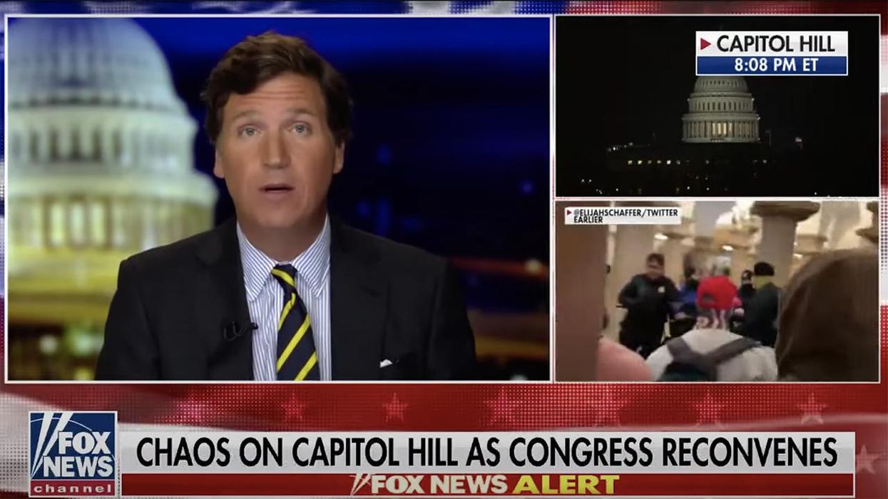 Tucker Carlson Delivers Powerful Monologue on Wednesday's Capitol Events