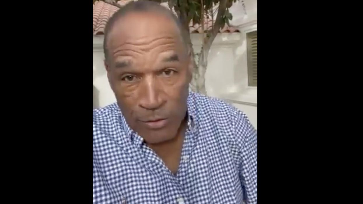 O.J. Simpson Opines on Capitol Events