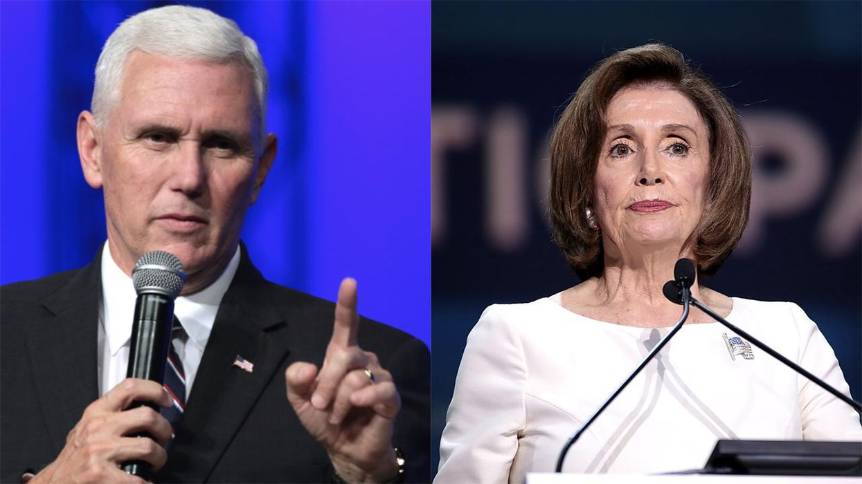 Mike Pence Opposes 25th Amendment by Throwing Nancy Pelosi's Own Words in Her Face