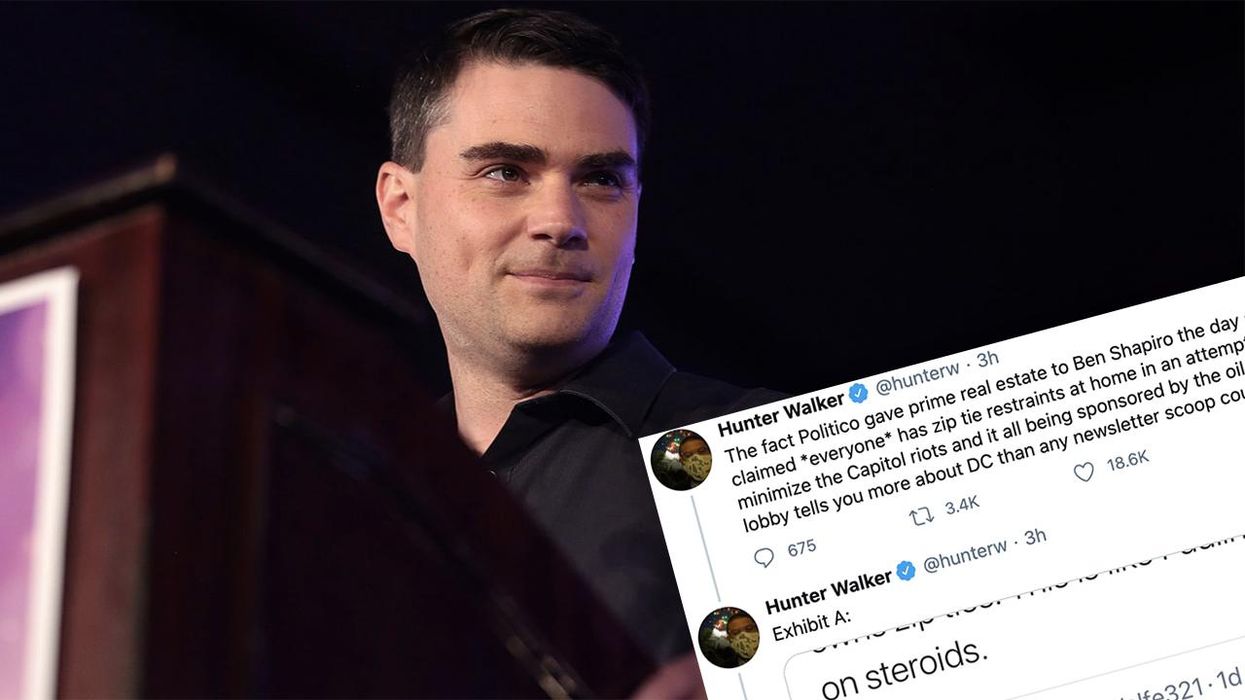 Ben Shapiro Wrote Today's Politico Playbook, Liberal Reporters Can Barely Contain Their Outrage
