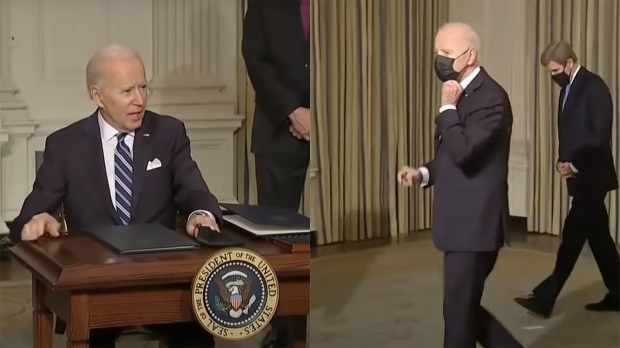 Biden Challenged on Sacrifices Expected of American People. He Walks Away ...