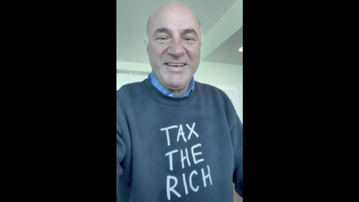 'Shark Tank' Star Buys AOC Sweatshirt Just to Troll Her on Socialism and It's Awesome