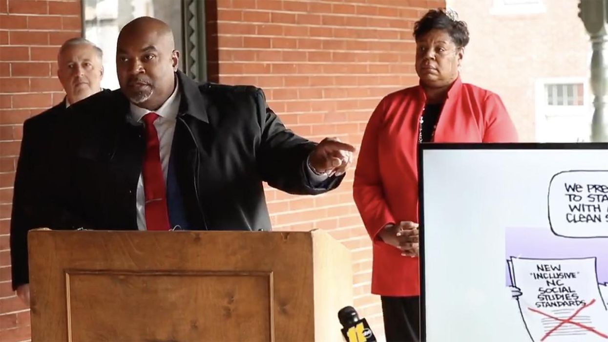 Lt Gov of North Carolina - Who's Black - Lights Into Media Comparing Him and Others to the KKK