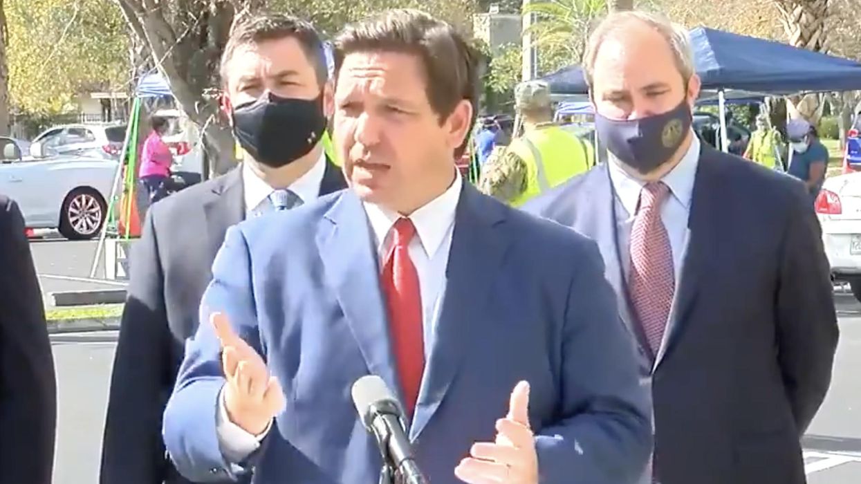 Gov. DeSantis Destroys Media Over Super Bowl Mask Drama: 'You Don't Care When It's a Biden Rally ...'