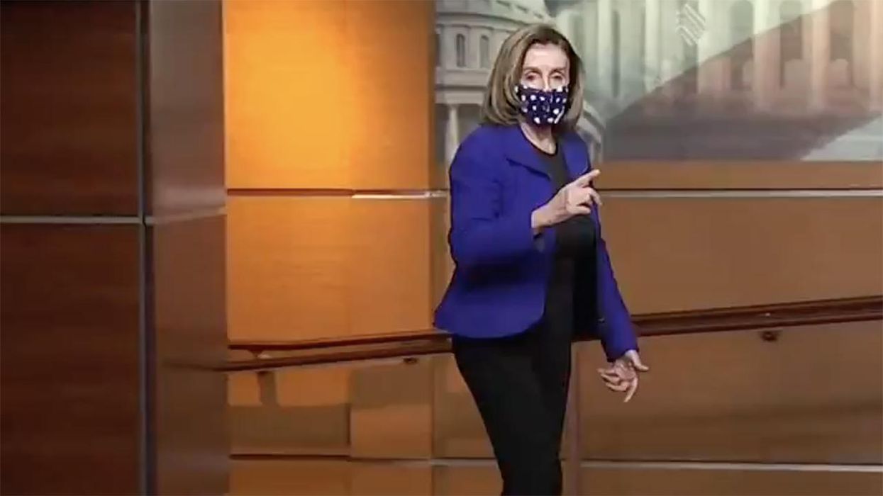 Nancy Pelosi Interrupts Press Conference, Angry at Another Failed Impeachment