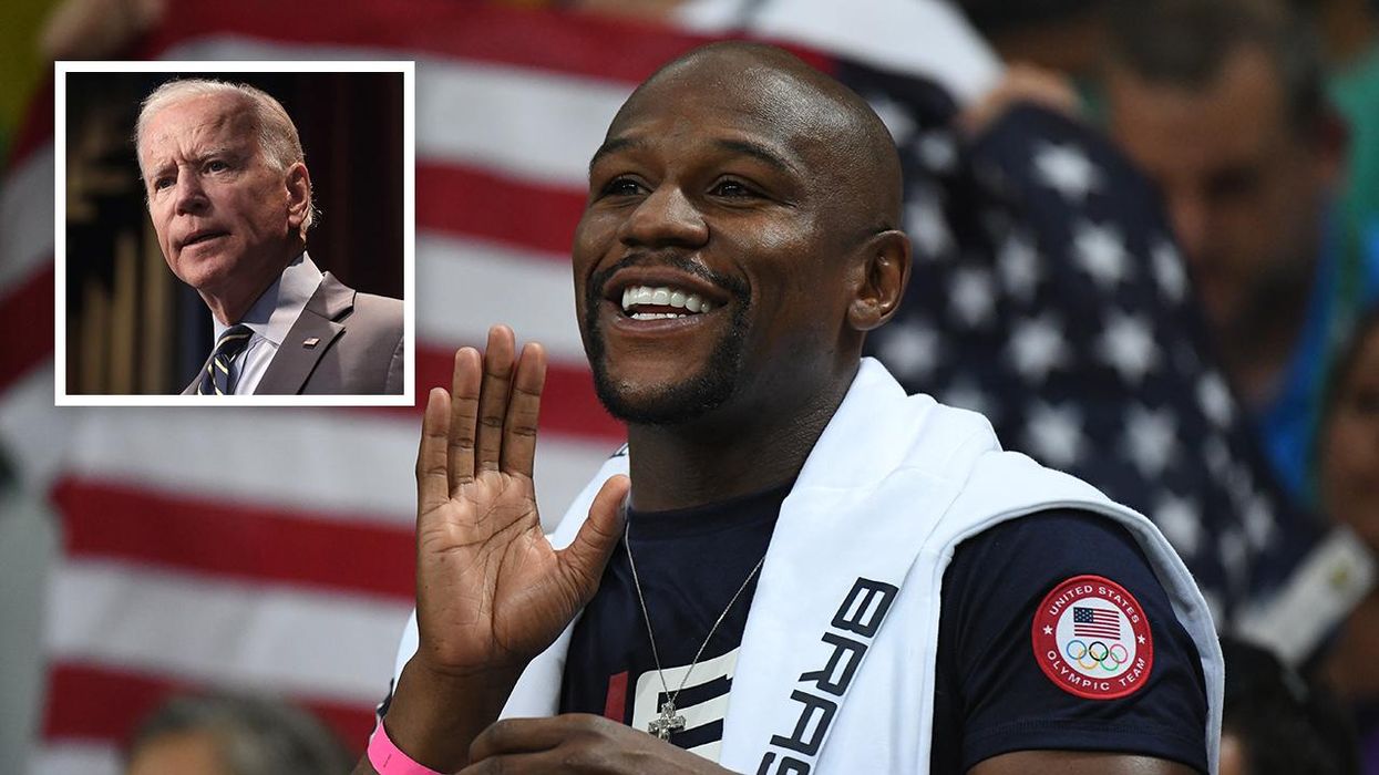 Joe Biden's Brother Caught Partying Maskless with Floyd Mayweather