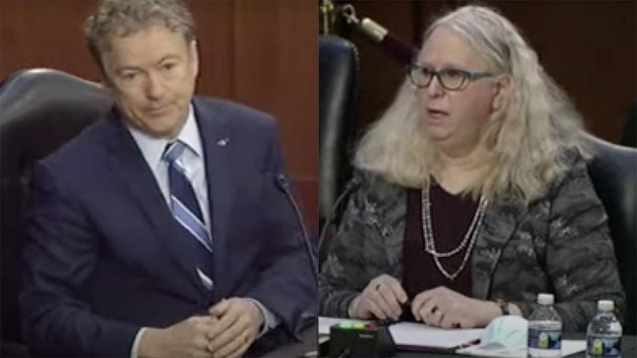 Rand Paul Lights Up Biden's Asst. Health Secretary Nominee on Puberty Blockers, Genital Mutilation