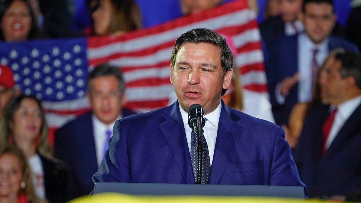 DeSantis Blasts Biden's 'Pathetic Failure of Leadership.' Our First Preview of 2024?