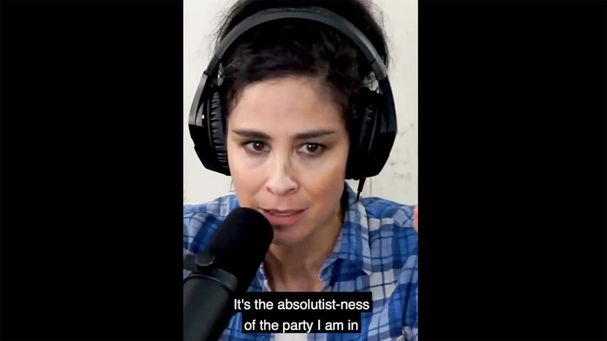 Sarah Silverman Claims She's Totally Over Being a Democrat
