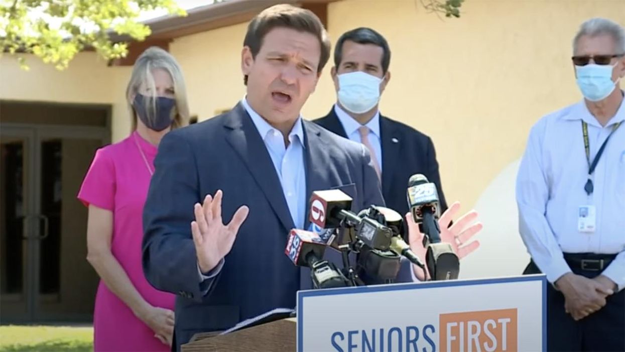 Ron DeSantis Summarizes Joe Biden's National Address in One Word: Insane