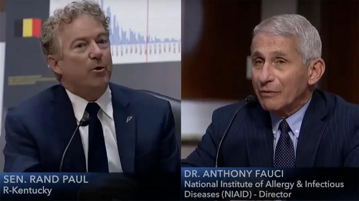 Rand Paul Mocks Anthony Fauci's 'Noble Lies' We're Told for Our Own Good