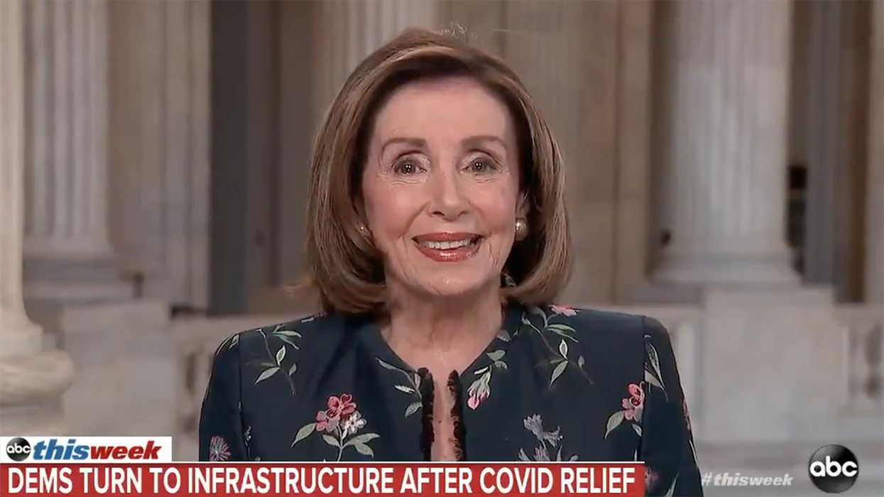 Nancy Pelosi Blames Biden's Border Crisis on Donald Trump. Also, Climate Change.