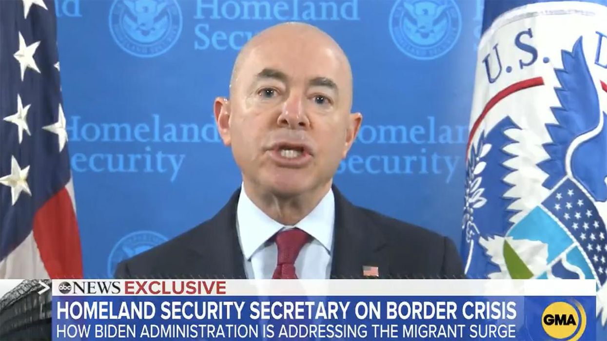 Biden's Homeland Security Chief Sends Message to Migrants: Don't Come Now, Give Us Time