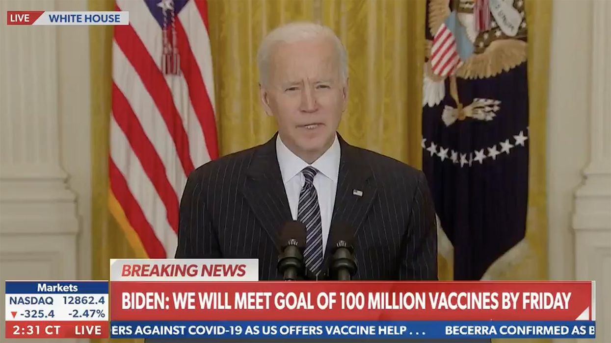 Freudian Slip Much? Joe Biden Brainfarts, Calls Kamala 'President Harris'