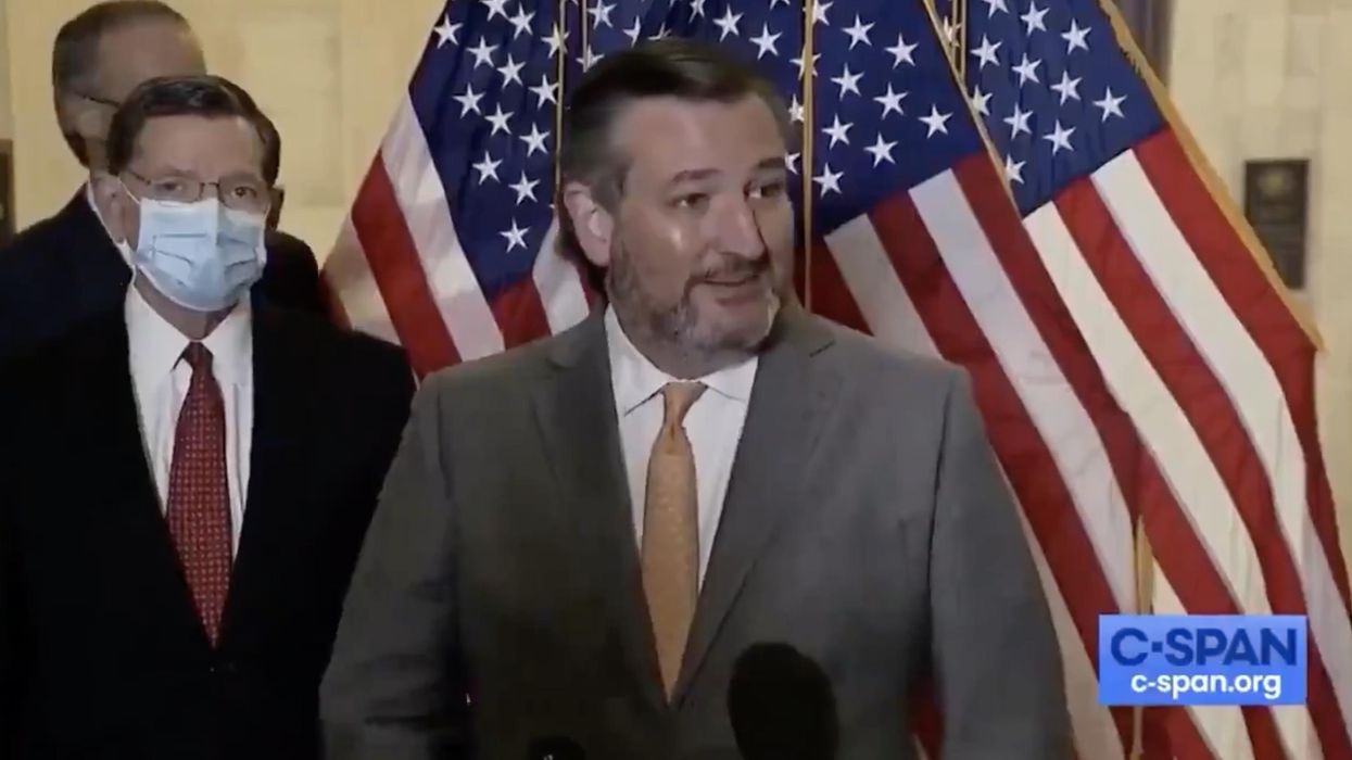 Ted Cruz Gives Perfect Response to Reporter Demanding He Cover His Face