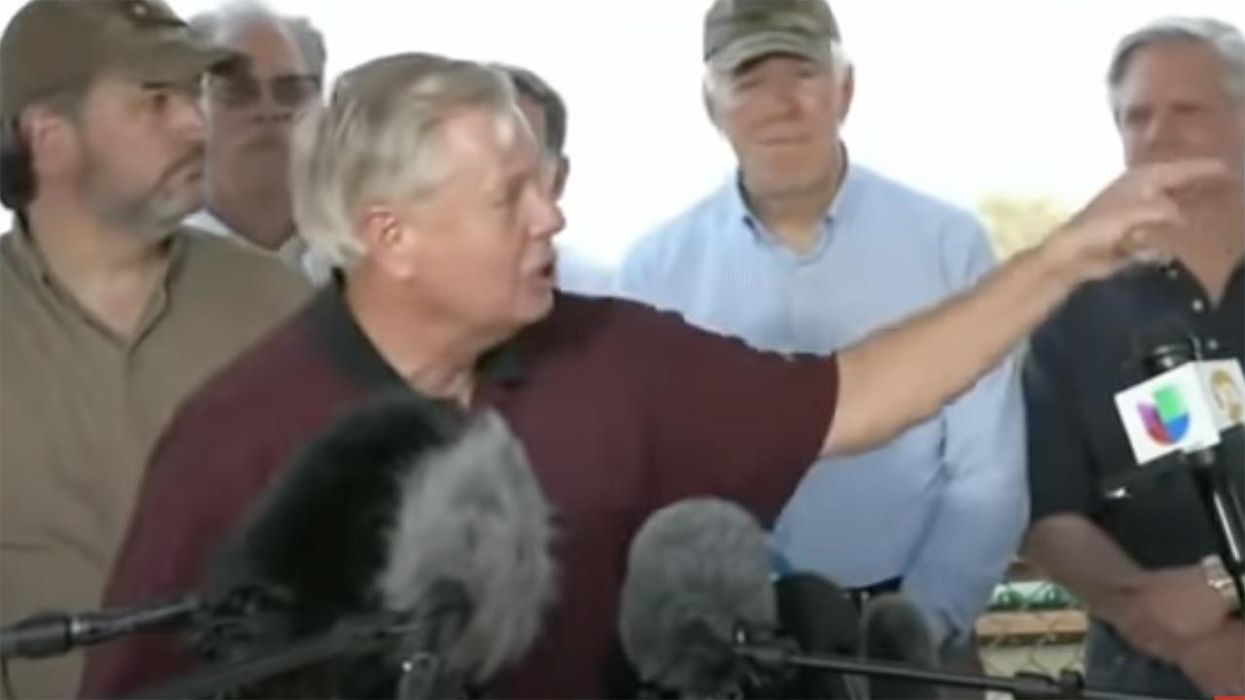 Lindsey Graham Unloads on Press Over Biden's Border Crisis: 'Do Your Jobs...'