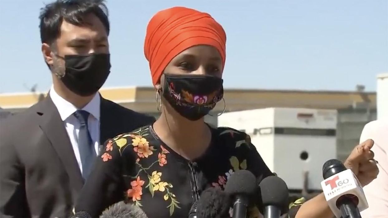 Ilhan Omar Tries Defending Joe Biden on Border Crisis, Accidentally Admits It's His Fault?