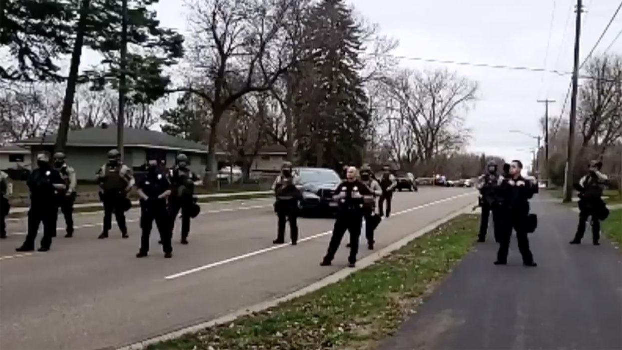 Anti-Cop Protester Encourages Crowd to Dox Police Officers, 'Take Screenshots of Their Families'