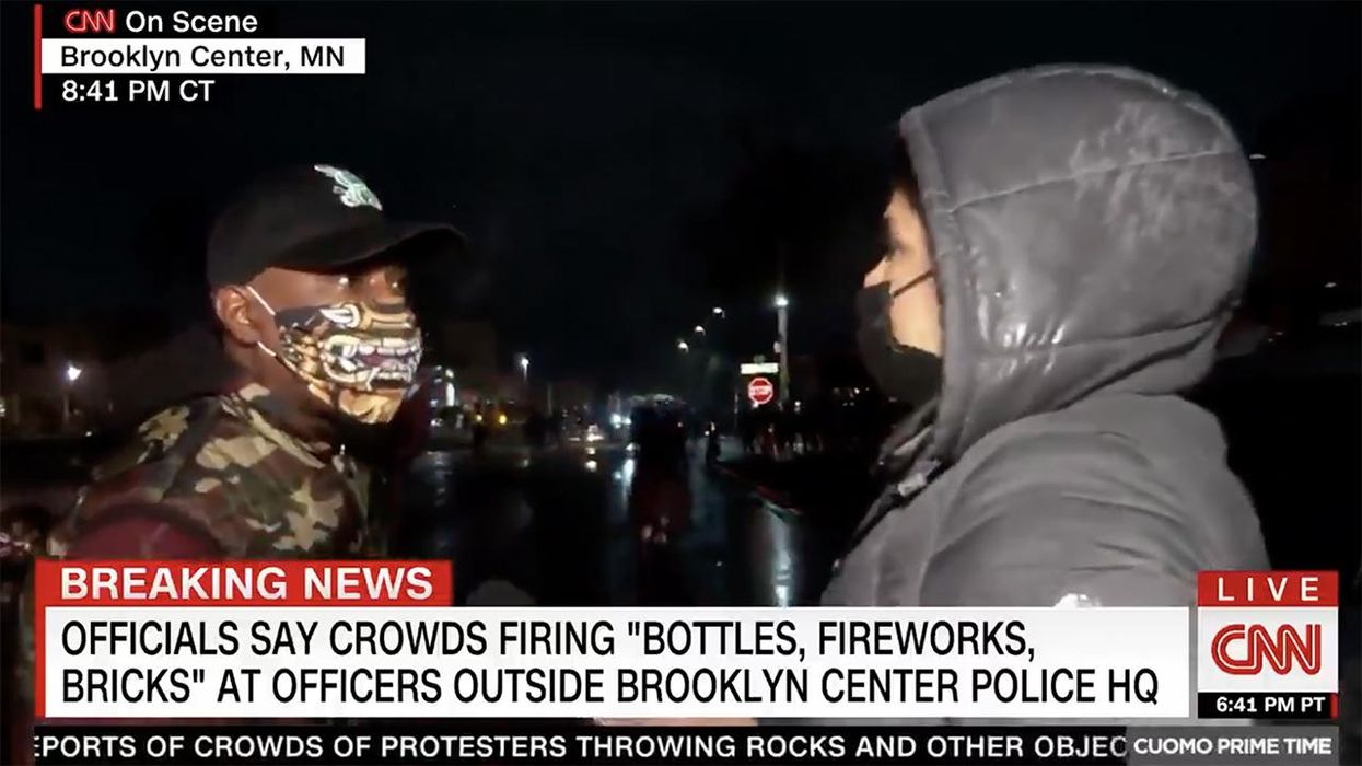 Peaceful Protester Destroys CNN Live on Air: Get the F*** Out of Here, You Make Things Worse