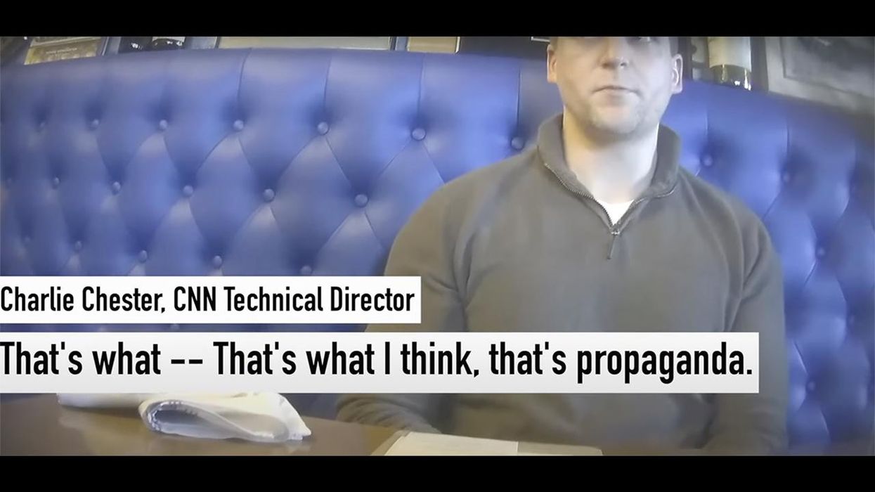 CNN Director Caught on Camera Admitting Network's Pro-Biden Bias: 'That's Propaganda'