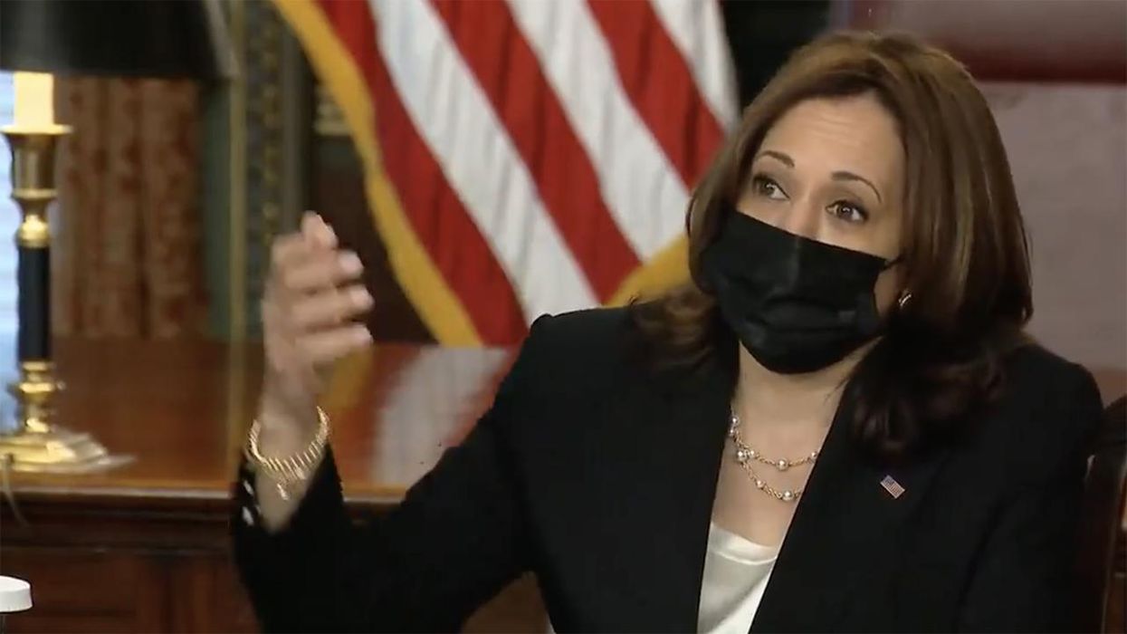 Kamala Harris Finally Addressees When She's Visiting the Border She's Supposed to Fix: She's Not