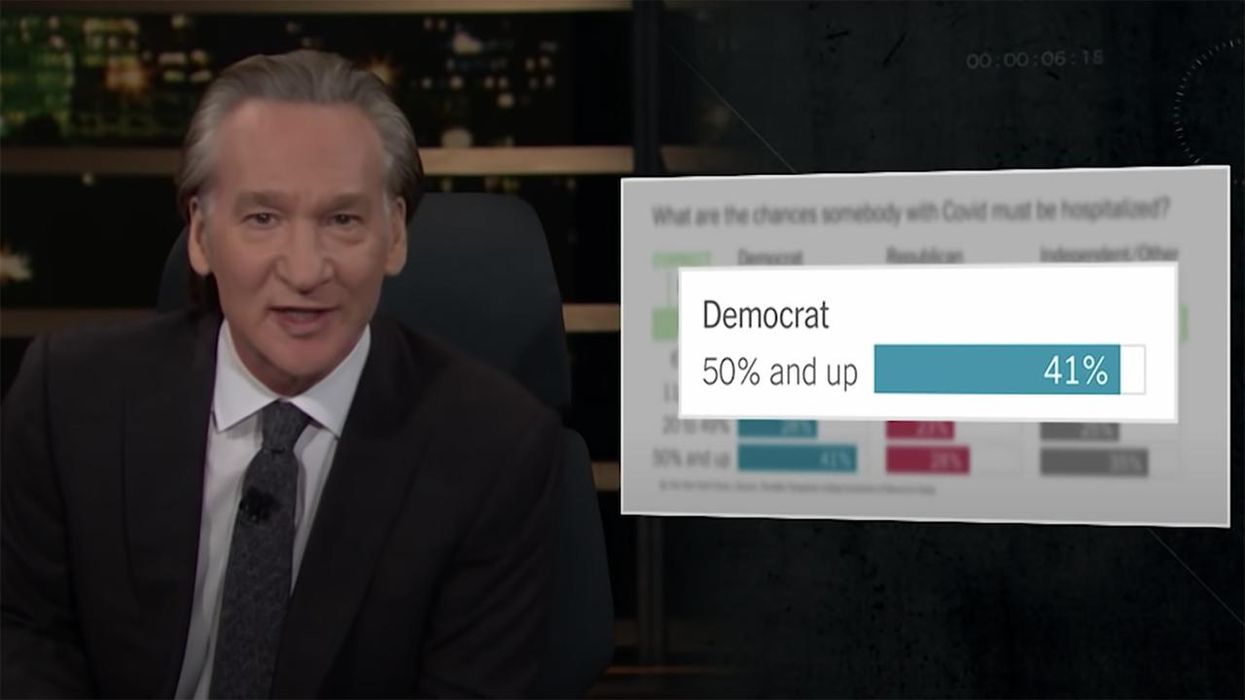 Bill Maher Rants About 'Panic Porn' and Stupid Things Liberals Still Believe About the Pandemic