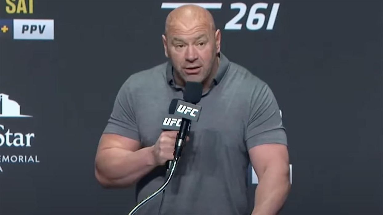UFC Dana White Unloads on Woke Sports: 'You Shouldn’t Have to Listen to That S***'