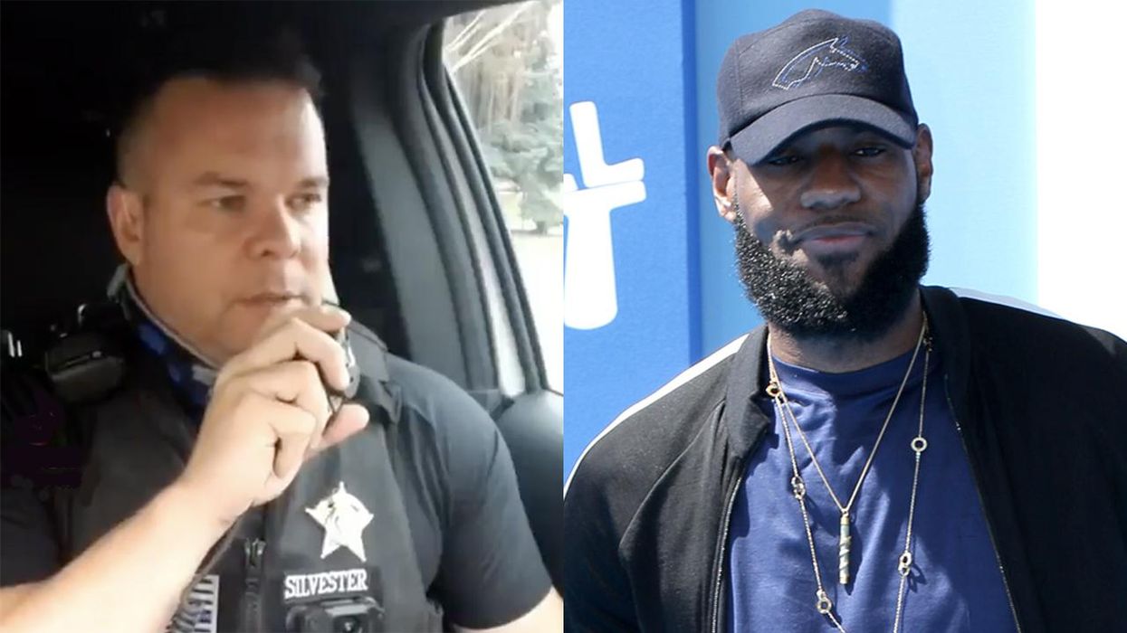 Cop Calls LeBron James for Policing Advice, Shows What an Idiot LeBron Is