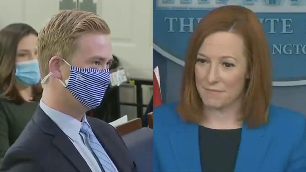 Psaki Offers Horrible Excuse for Biden's Now Infamous Zoom Call: 'He Was Sending a Message to the World ...'