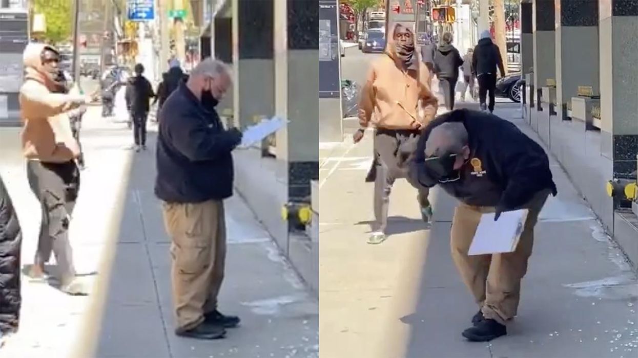 Welcome to NYC: Police Detective Attacked by Thug in Broad Daylight